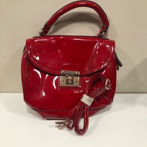 NWT 👜 Red Aldo bag women purse medicine Dr. bag